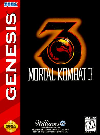 Mortal Kombat 3 Cover Art