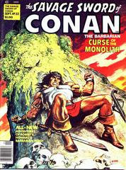 Savage Sword Of Conan The Barbarian #33 (1978) Comic Books Savage Sword of Conan the Barbarian Prices