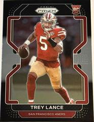 Trey Lance Football Cards 2021 Panini Chronicles Prizm Black Prices