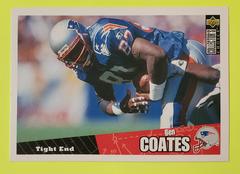 Ben Coates #185 Football Cards 1996 Collector's Choice Prices
