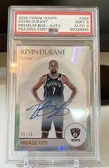 Kevin Durant [Tribute Premium Box Set Autographs] Basketball Cards 2020 Panini Hoops Prices