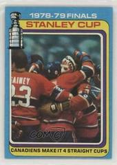 Canadiens Make It [4 Straight Cups] #83 Hockey Cards 1979 Topps Prices