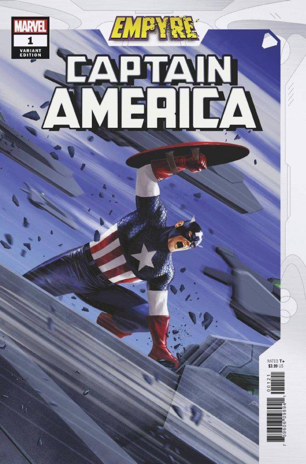 Empyre: Captain America [Variant] #1 (2020) Comic Books Empyre: Captain America