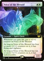 Voice Of The Blessed [Extended Art Foil] Magic Innistrad: Crimson Vow Prices