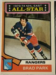 Brad Park [All Star] Hockey Cards 1974 O-Pee-Chee Prices