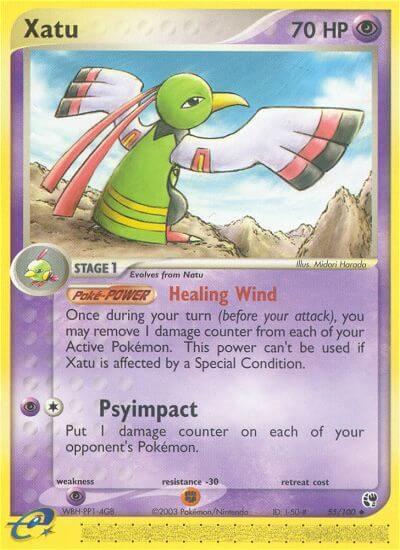 Xatu #55 Pokemon Sandstorm