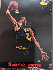 Kendrick Warren #63 Basketball Cards 1994 Classic Draft Prices