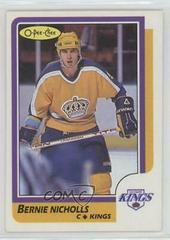 Bernie Nicholls #159 Hockey Cards 1986 O-Pee-Chee Prices