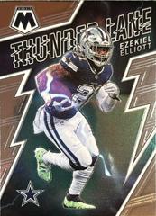Ezekiel Elliott #TL-15 Football Cards 2022 Panini Mosaic Thunder Lane Prices
