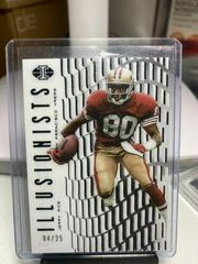 Jerry Rice [Black] Football Cards 2018 Panini Illusions Illusionists Prices