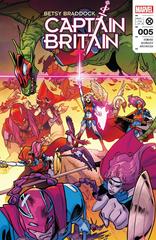 Betsy Braddock: Captain Britain #5 (2023) Comic Books Betsy Braddock: Captain Britain Prices
