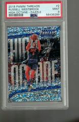 Russell Westbrook [Dazzle] Basketball Cards 2018 Panini Threads High Octane Prices