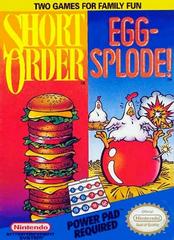 Short Order/Eggsplode - Front | Short Order/Eggsplode NES