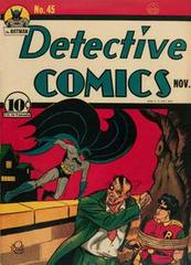 Detective Comics #45 (1940) Comic Books Detective Comics Prices