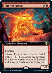 Inferno Project [Extended Art] Magic Commander 2021 Prices