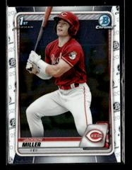 Jackson Miller Baseball Cards 2020 Bowman Draft Chrome Prices