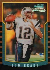 Tom Brady [Refractor] Football Cards 2000 Bowman Chrome Prices