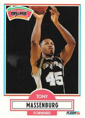 Tony Massenburg Basketball Cards 1990 Fleer Update Prices