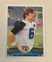 Jordan Rodgers #5 Football Cards 2013 Topps Prices