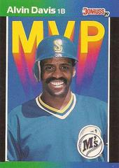 Alvin Davis #BC-25 Baseball Cards 1989 Donruss MVP Prices