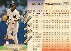 Rear | Darryl Strawberry Baseball Cards 1997 Panini Donruss Team Set