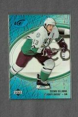 Teemu Selanne [Rainbow] Hockey Cards 2005 Upper Deck Ice Prices