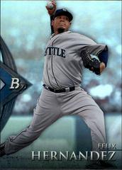 Felix Hernandez #17 Baseball Cards 2014 Bowman Platinum Prices