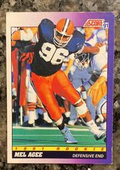 Mel Agee #605 Football Cards 1991 Score Prices