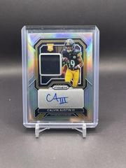 Calvin Austin III Football Cards 2022 Panini Prizm Rookie Patch Autographs Prices