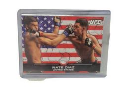 Nate Diaz [Flag] Ufc Cards 2013 Topps UFC Bloodlines Prices