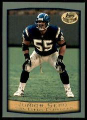Junior Seau [Collection] Football Cards 1999 Topps Prices
