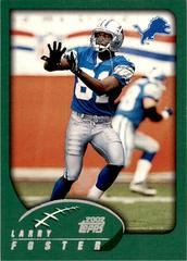 Larry Foster #285 Football Cards 2002 Topps Prices