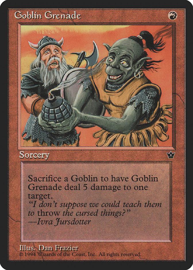 Goblin Grenade 56b Prices Magic Fallen Empires Magic Cards