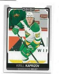 Kirill Kaprizov [Warm Up Jersey] Hockey Cards 2021 O Pee Chee Prices