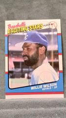 Willie Wilson #43 Baseball Cards 1987 Fleer Exciting Stars Prices