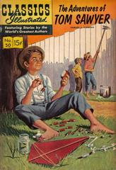 The Adventures of Tom Sawyer #50 (1961) Comic Books Classics Illustrated Prices