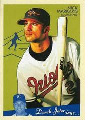 Nick Markakis #21 Baseball Cards 2008 Upper Deck Goudey Prices