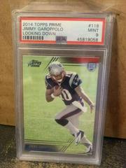 Jimmy Garoppolo [Looking Down] #118 Football Cards 2014 Topps Prime Prices