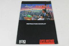 Aerobiz - Manual | Aerobiz Super Nintendo