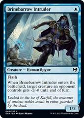 Brinebarrow Intruder [Foil] Magic Kaldheim Prices