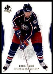 Rick Nash Hockey Cards 2007 SP Authentic Prices