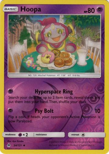 Hoopa [Reverse Holo] #54 Pokemon Forbidden Light