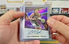 Cade Cunningham [Purple] Basketball Cards 2021 Panini Recon True Potential Signatures Prices