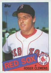 Roger Clemens #181 Baseball Cards 1985 Topps Prices