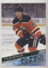 Tyler Benson [French] Hockey Cards 2020 Upper Deck Prices