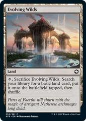 Evolving Wilds [Foil] Magic Adventures in the Forgotten Realms Prices