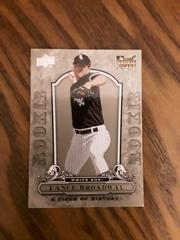 Lance Broadway Baseball Cards 2008 Upper Deck A Piece of History Prices