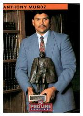 Anthony Munoz #82 Football Cards 1992 Pro Line Profiles Prices