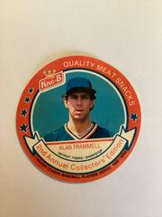 Alan Trammell Baseball Cards 1989 King B Discs Prices