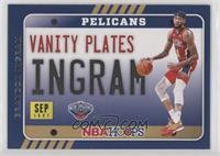 Brandon Ingram Basketball Cards 2020 Panini Hoops Vanity Plates Prices